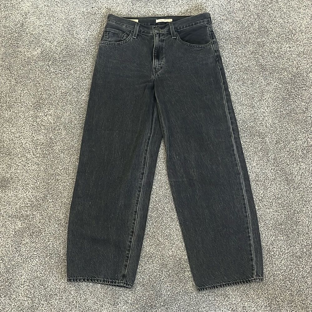 Levi’s Baggy Dad Black Jeans
